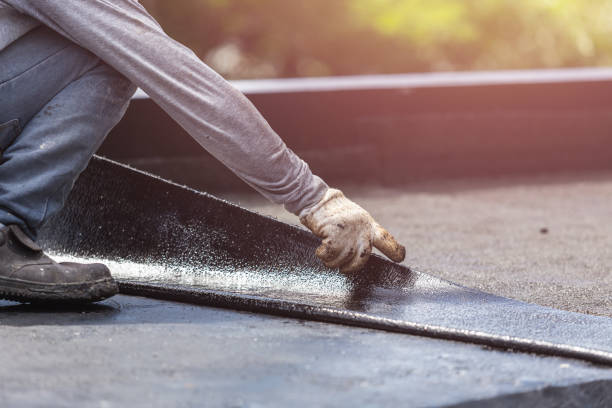 Professional Exterior Waterproofing technician working in Cleveland, OH